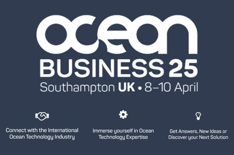 Text with event details for Ocean Business